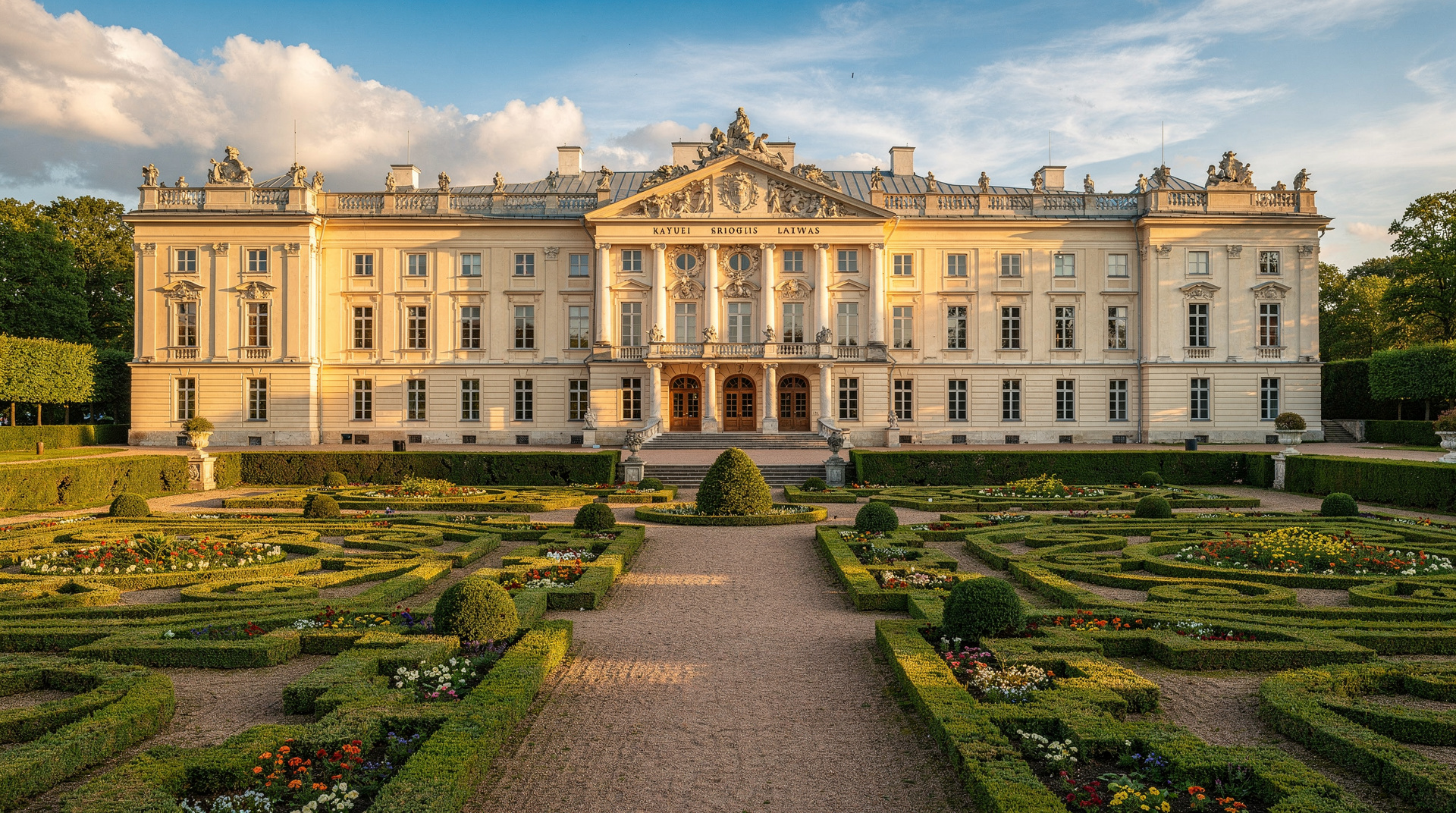 Schloss Rundāle, Latvia
